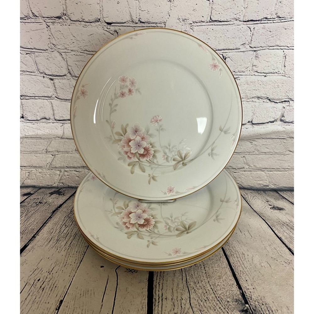 Vintage Legendary By Noritake Shrewsbury 3490 Dinner Plates 10" Floral Set of 4‎